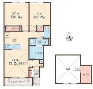 Belle Lead【1階】の間取り