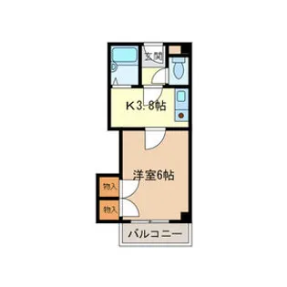 スーペリアレジデンスⅠ【309号室】の間取り