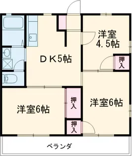 クレベール【1階】の間取り