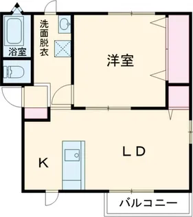 ユーガイアI【1階】の間取り