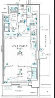 デュオステージ浦和岸町【603号室】の間取り