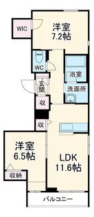 グラン浦和【2階】の間取り