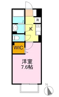 アミティエKATO【2階】の間取り