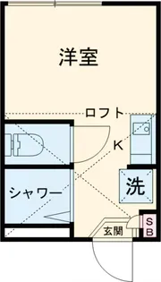 ラ・ルーナ【2階】の間取り