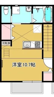 Stage八王子【202号室】の間取り