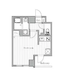 キャビン・ドゥ・ルミエール【6階】の間取り