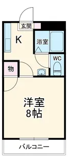 ハイツエルム【303号室】の間取り