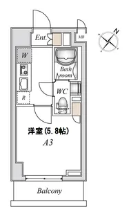 N−Stage稲城【3階】の間取り