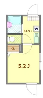 (仮称)リブ南花畑3丁目【2階】の間取り