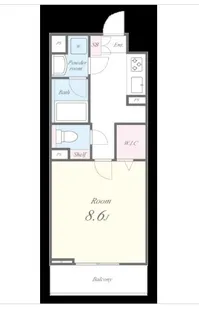 Vivre(ヴィーブル)【1階】の間取り