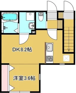 Stage八王子【1階】の間取り