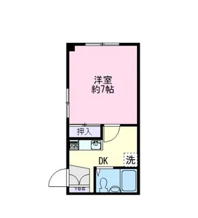 サンローズⅠ【101号室】の間取り