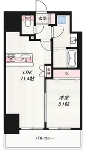 RIDGE王子神谷【11階】の間取り