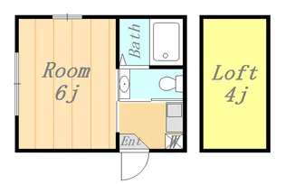 ラスティア【2階】の間取り