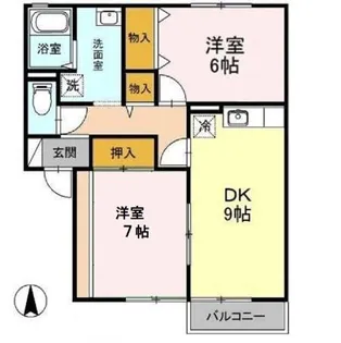 パークハイム【2階】の間取り