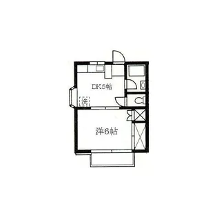コーポグレイス【201号室】の間取り
