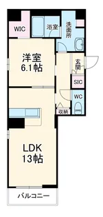 シャルム【2階】の間取り