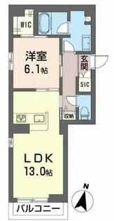 シャルム【3階】の間取り