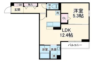 アルスフィルド相模原【2階】の間取り