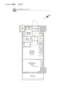 ファミルート船堀【2階】の間取り