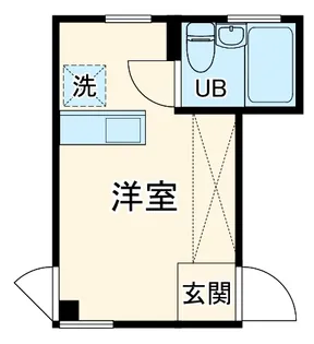 上町鈴木ビル【2階】の間取り
