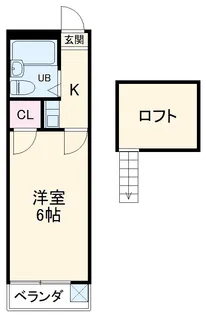 サネッチフジ【2階】の間取り
