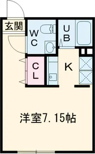 ZESTY神楽坂Ⅰ【1階】の間取り