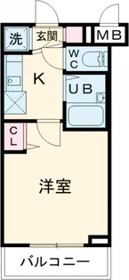 サンテミリオン目黒東山弐番館【1階】の間取り
