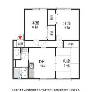 アトリウム12 C【101号室】の間取り