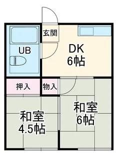 長栄マンション【103号室】の間取り