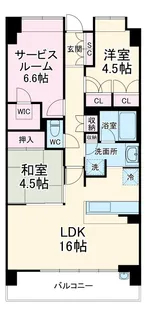 ガーディアン ケンズ【3階】の間取り