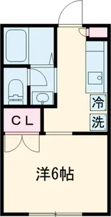 クリスタルコート【2階】の間取り