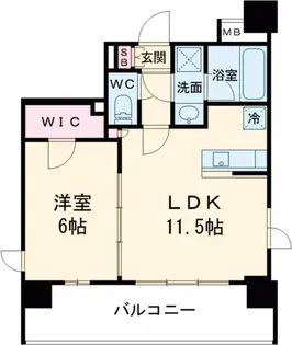 アルテシモレフィナ【7階】の間取り