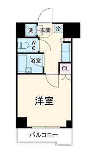ルーブル武蔵新城【4階】の間取り