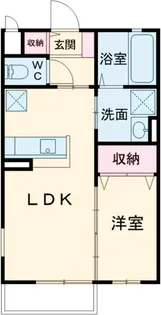 ストーリア【1階】の間取り