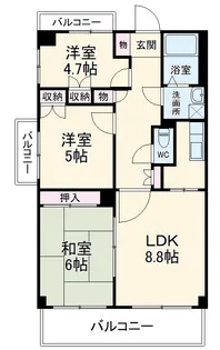 藤重弐番館【2階】の間取り