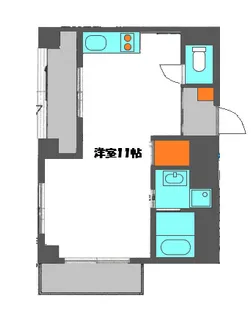 ガーデンヒルズ守口【5階】の間取り