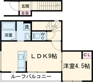 リラ奥沢【2階】の間取り