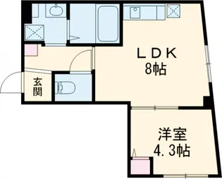 RAMIi板橋大和町【2階】の間取り