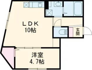 RAMII板橋大和町【3階】の間取り