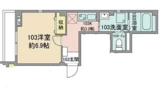 グレースメゾン【1階】の間取り