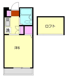 b'CASA小田原鴨宮re-born【207号室】の間取り