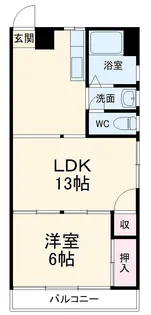 マガリオビル【2階】の間取り