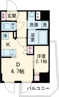 ARKMARK板橋大山【2階】の間取り