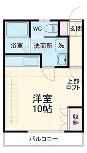 ハイソ・マイハマ【207号室】の間取り