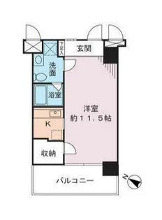 ルルディ2【702号室】の間取り