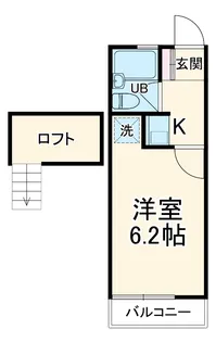 ロイヤルガーデン所沢【2階】の間取り
