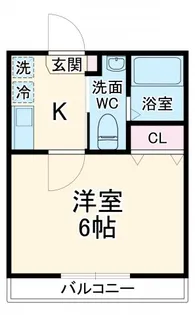 アッパービレッジ根岸【3階】の間取り