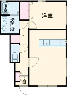 サン・ディマーネ【103号室】の間取り