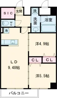 アーバンパーク志村坂上【3階】の間取り